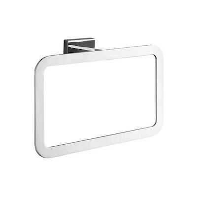 Handdoekhouder Sapho Apollo Rechthoekig 22.6×14.7 cm Chroom