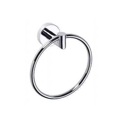 Handdoekhouder Sapho X-Round Rond 16×17 cm Chroom