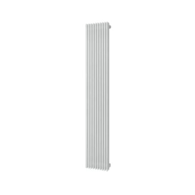 Handdoekradiator Aika Retta 1800 x 295 mm Wit structuur