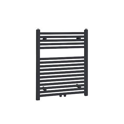 Handdoekradiator Best Design Zero Recht 77×60 cm Zwart