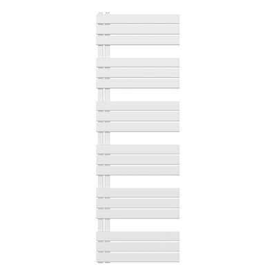 Handdoekradiator BWS Boss Links aansluiting 1021W 180×60 cm Wit
