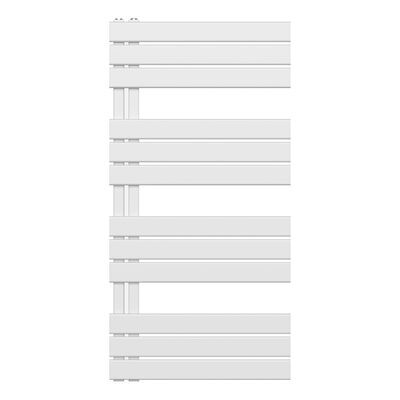 Handdoekradiator BWS Boss Links aansluiting 681W 120×60 cm Wit