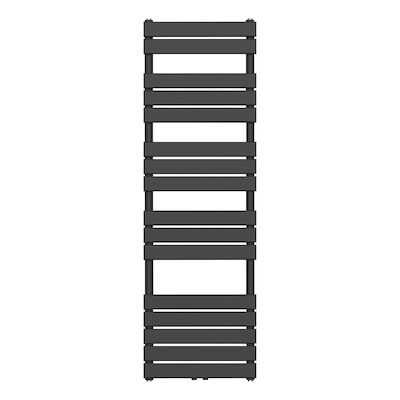 Handdoekradiator BWS Ress Middenaansluiting 160×50 cm Zwart