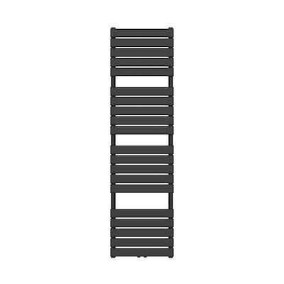 Handdoekradiator BWS Ress Middenaansluiting 180×50 cm Zwart