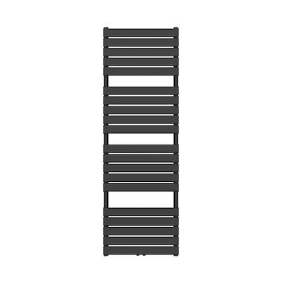 Handdoekradiator BWS Ress Middenaansluiting 180×60 cm Zwart