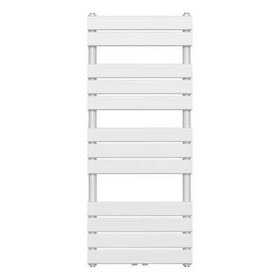 Handdoekradiator BWS Ress Middenaansluiting 681W 120×50 cm Wit