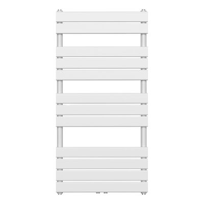 Handdoekradiator BWS Ress Middenaansluiting 681W 120×60 cm Wit
