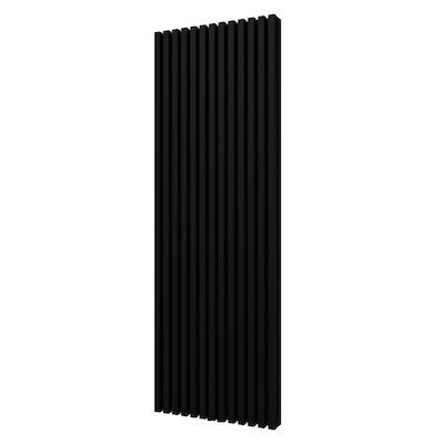 Handdoekradiator BWS Siela Dubbel 180 x 60,6 cm Mat Zwart