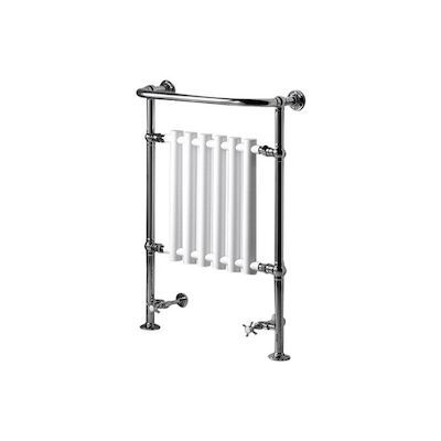 Handdoekradiator Sapho Cork 67.5×96 cm 550W Chroom / Wit