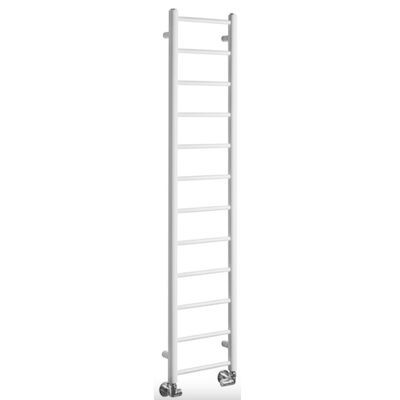 Handdoekradiator Sapho Dina Recht 30×138 cm Mat Wit