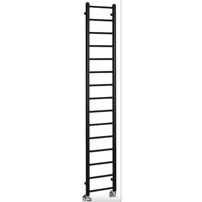 Handdoekradiator Sapho Dina Recht 30×174 cm Mat Zwart