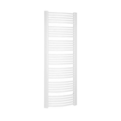 Handdoekradiator Sapho Egeon Gebogen 59.5×174.2 cm Wit