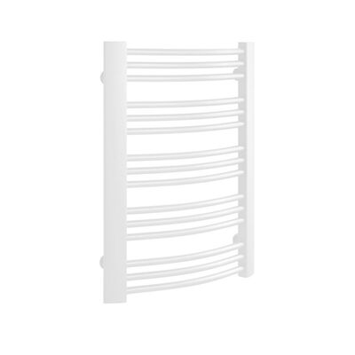 Handdoekradiator Sapho Egeon Gebogen 59.5×81.8 cm Wit