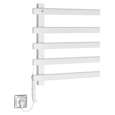 Handdoekradiator Sapho Elcor 48×52 cm 63 Watt Mat Wit