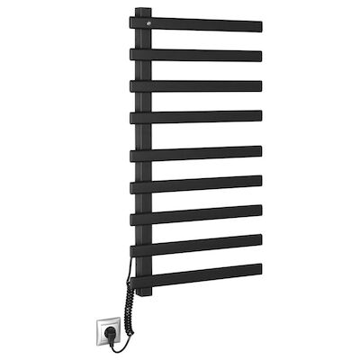 Handdoekradiator Sapho Elcor 48×92 cm 128 Watt Mat Zwart