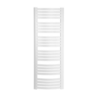 Handdoekradiator Sapho Sidi Gebogen 59.5×166.7 cm 849W Wit