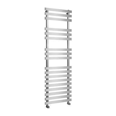 Handdoekradiator Sapho Truva Recht 60×150 cm Geborsteld RVS