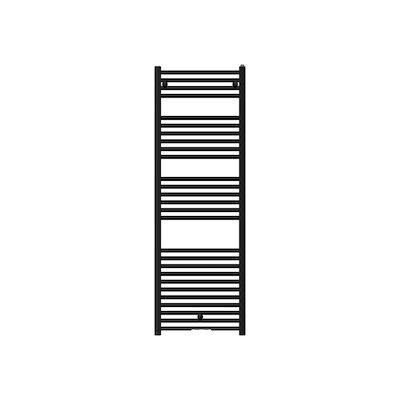 Handdoekradiator Van Marcke Basic 150/050 144.8×50 cm 638W Mat Zwart