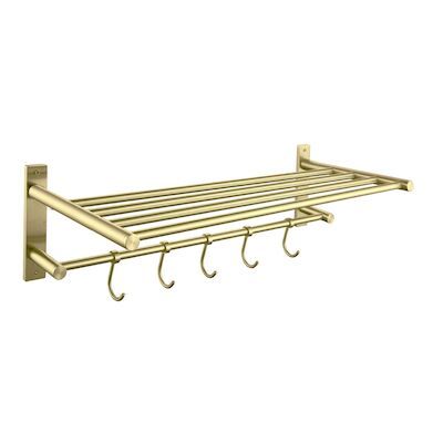 Handdoekrek Best Design Nancy 60x12x18 cm Mat Goud