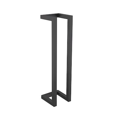Handdoekrek BWS Saltes 50×12,5 Cm Mat Zwart