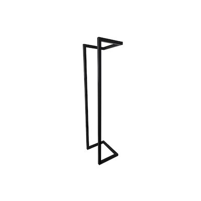 Handdoekrek BWS Saltes 95 cm Mat Zwart
