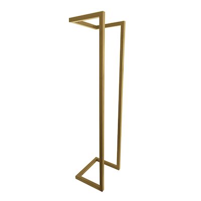 Handdoekrek BWS Saltes 95×25 Cm Geborsteld Messing