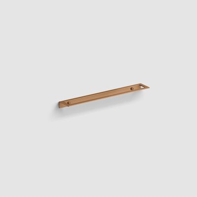 Handdoekrek Clou Fold 45 cm Brons Geborsteld PVD