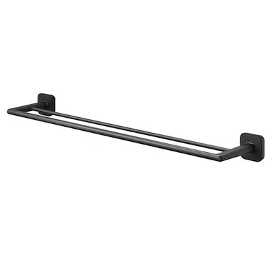 Handdoekrek Dubbel Tiger Carv 65,2 cm Zwart