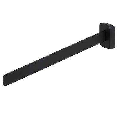 Handdoekrek Geesa Shift 1 Arm Zwart