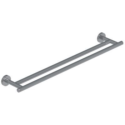 Handdoekrek IVY Dubbel Wandmodel 60 cm Chroom