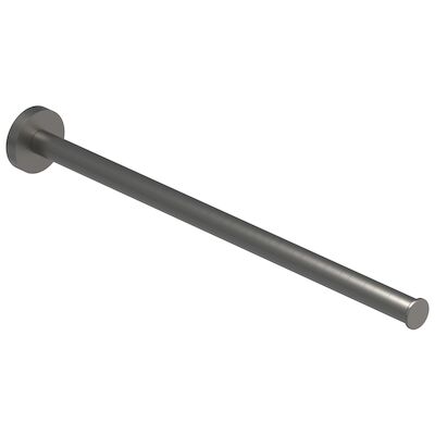 Handdoekrek IVY Vast Een lids 38 cm Geborsteld Metal Black PVD