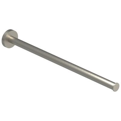 Handdoekrek IVY Vast Een lids 38 cm Geborsteld Nickel PVD