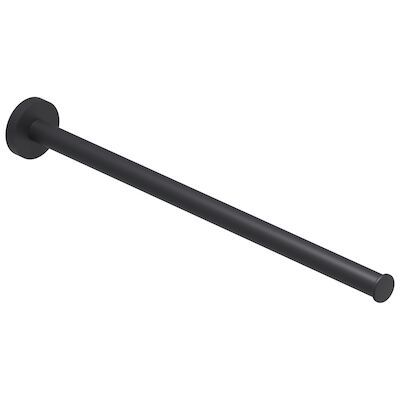Handdoekrek IVY Vast Een lids 38 cm Mat Zwart PED