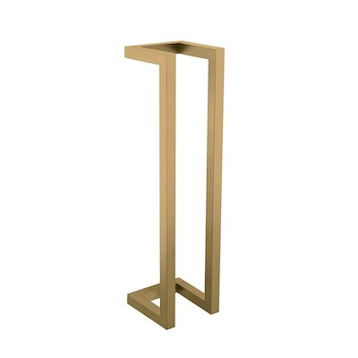 Handdoekrek Wiesbaden Loft 50×12,5 Cm Geborsteld Messing