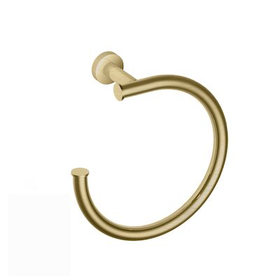 Handdoekring Hotbath Cobber Geborsteld Messing PVD