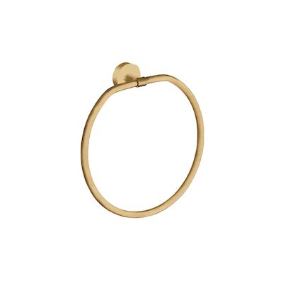 Handdoekring Lagoo Garda Messing Geborsteld Goud
