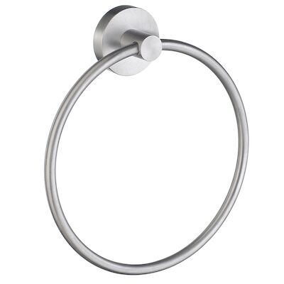 Handdoekring Smedbo Home 17×3,6 cm Chroom Geborsteld