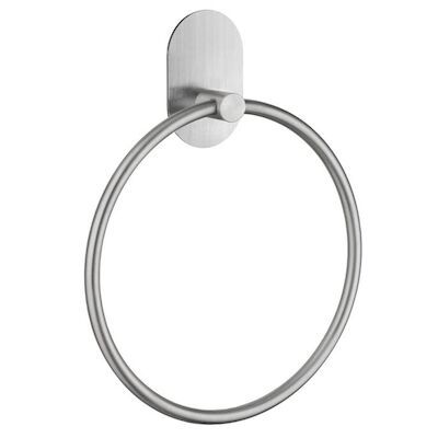 Handdoekring Smedbo Xtra 16.8×21.5 cm Geborsteld RVS