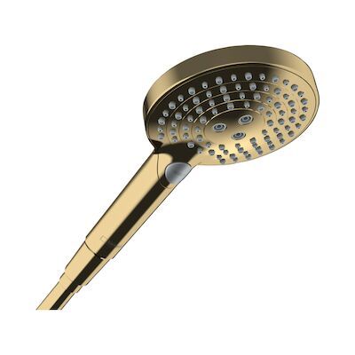 Handdouche HansGrohe Raindance Select S PowderRain 120 3jet Gepolijst Goud