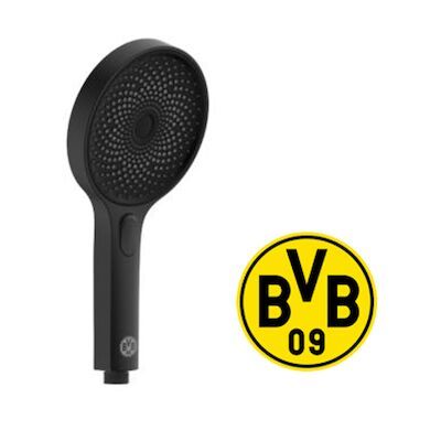 Handdouche Schutte BVB Mat Zwart 13 Cm