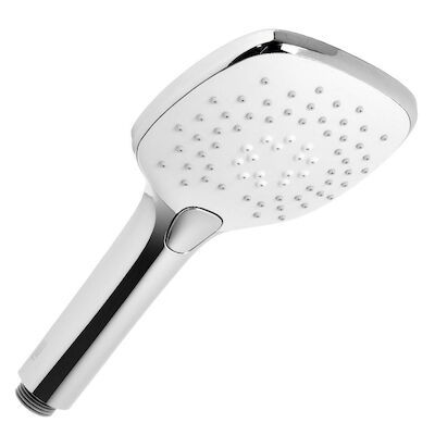 Handdouche Tres Massage 3-Standen 10.7×7.1×22.9 cm Wit Chroom