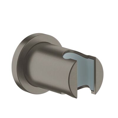 Handdouchehouder Grohe Rainshower Hard Graphite Geborsteld