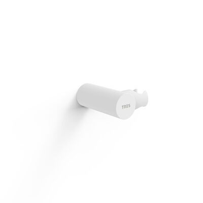 Handdouchehouder Tres Rond Ø 3.4×6.4×9.1 cm Mat Wit
