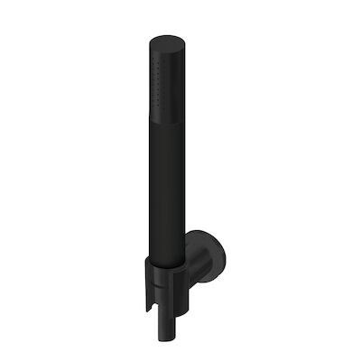 Handdoucheset Lagoo Garda met Handdouchehouder, Handdouche Staaf en Doucheslang 150 cm Mat Zwart
