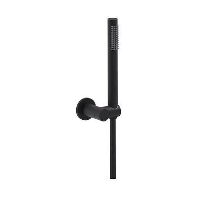 Handdoucheset MAY Staaf Handdouche, Verstelbare Wandsteun en Smooth Doucheslang 125 cm Mat Zwart PED