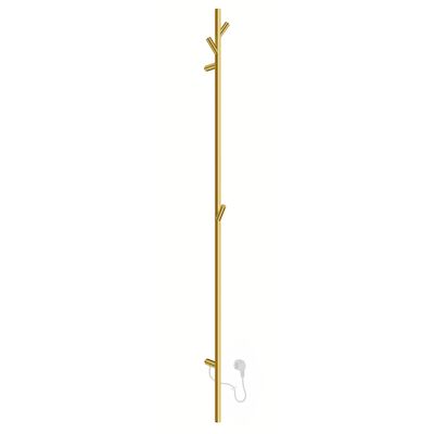 Handoekradiator Smedbo Dry 172 cm Mat Goud