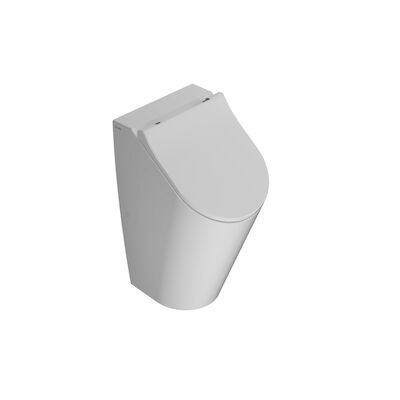 Hangend Urinoir Globo Forty3 30x35x56cm Met voorbereide Gaten Glans Wit