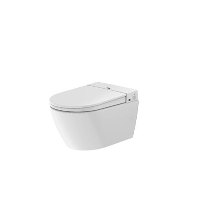 Hangtoilet Allibert AquaSmart met Softclose en Reinigingssysteem Wit