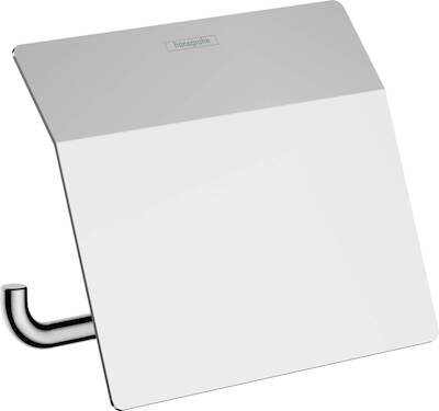Hansgrohe AddStoris toiletrolhouder met klep 15,3×11,6×8,6cm chroom