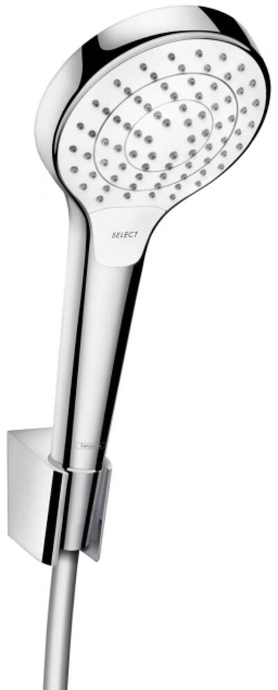 Hansgrohe Croma Select S Vario / PorterS badset 125cm Wit-Chroom